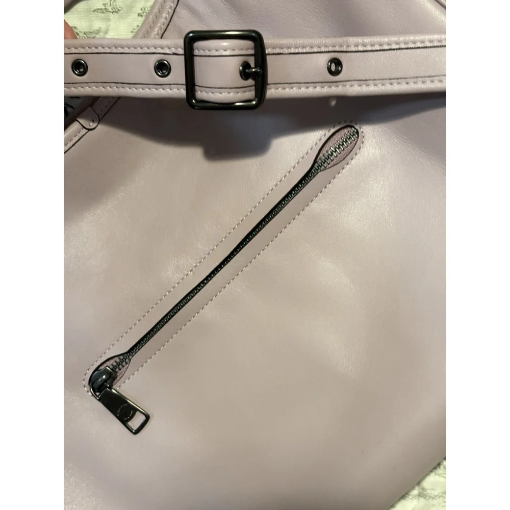 COACH Soft Tabby Hobo in Lilac Purple & Gunmetal Crossbody Shoulder Bag